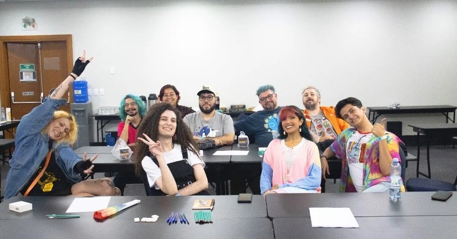 Foto do painel do Poccon